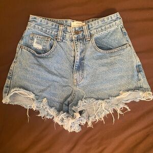 Cotton On High Rise Mom Jean Shorts